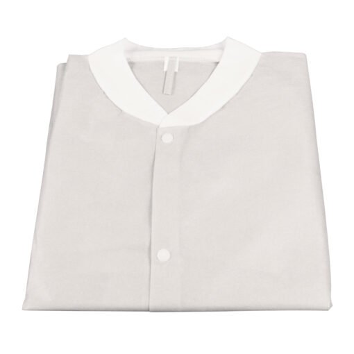 Dynarex Lab Coat  w/o Pockets White 2XL  10pcs/cs
