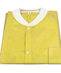 Dynarex Lab Jacket w/ Pockets: YELLOW 2XL  10pcs/Bag