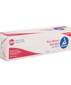 Dynarex Non-Woven Sponge 2"x 2" 4 Ply - 4000/Box