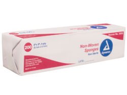 Dynarex Non-Woven Sponge Gauze 4-PLY 2" x 2", 4000/case