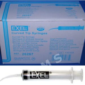 Exel Curved Utility Syringe Monoject- 12 cc, 50/box