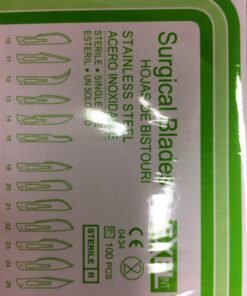 Exel Sterile Surgical Blades- Size 22, 100/bx