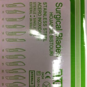 Exel Sterile Surgical Blades- Size 22, 100/bx