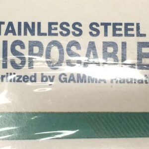 Stainless Steel Disposable Scalpel #15- Sterile - 10/Box