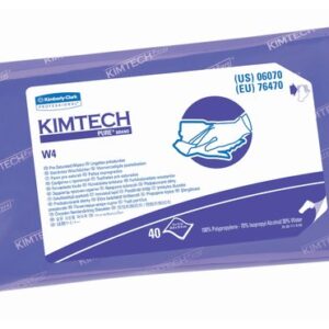 Kimberly-Clark™ Professional Alcohol Kimtech Pure™ W4 Wipers, 40 a Pack