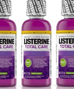 Listerine® Total Care  Mouthwash (Mouth rinse), Fresh Mint, 95mL 12 Pack : (3.2 oz) Travel Size