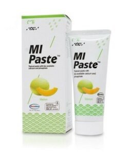 MI Paste Melon 1/Pk. Topical Tooth Cream with Calcium, Phosphate and 0.2% Fluoride. 1 Tube