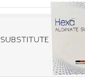 Hexa Alginate Substitute Impression Material, 50ml X 8 Cartridges, Made in Germany