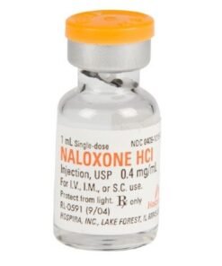 Naloxone HCl, Preservative Free, 0.4 mg / mL Injection, Single-Dose Vial 1 mL, Emergency Kit Medication