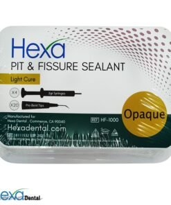 Hexa Pit & Fissure (OPAQUE PINK) Sealant Light Cure, HF-1000 - Comparable to clinpro sealant