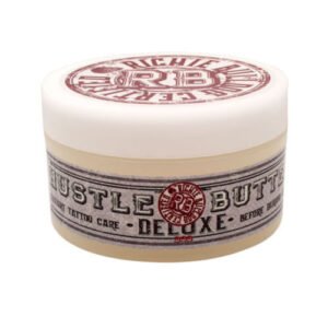 Hustle Butter Deluxe 5oz Jar Tattoo Artist Aftercare Vegan Richie Bulldog