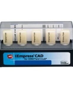 IVOCLAR VIVADENT IPS EMPRESS CAD FOR CEREC LT SHADE A2 SIZE C14 - 5 BLOCKS ( LT A2 / C14)