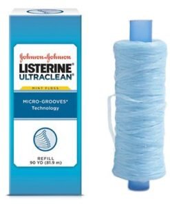 LISTERINE® Ultraclean Mint Shred-Resistant Dental Floss Refill- 44032 (No dispenser)