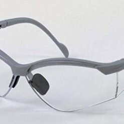 Breeze, Silver Frame/Clear Lens Safety Glasses