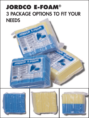 Jordco EndoRing II foam inserts combo blue/yellow 48/package