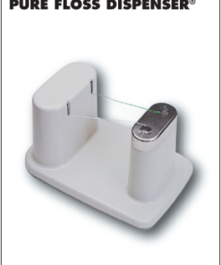 Jordco Pure Floss Dispenser, Single Pure Floss Dispenser: 1 base, 1 tower assembly and 1 removable cutter cap