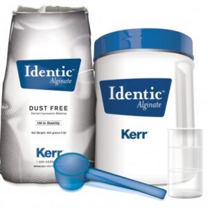 Kerr Identic Dust Free Dental Impression Material 100 Hr Stability Alginate- Fast Set