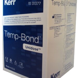 Kerr TempBond 50 Pack Temporary Dental Cement Zinc Oxide-Eugenol Base Temp-Bond