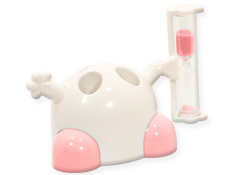 Pink Tooth Sand Timer