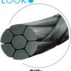 LOOK™ DENTAL SUTURES3/0 Silk Suture, Black Braided, 18"/45cm, C31, 24mm 1/2 Circle, 12/bx