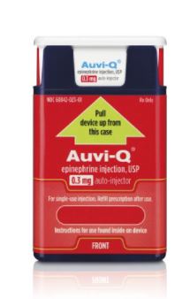 McKesson Auvi-Q™ Alpha and Beta Adrenergic Agonist Epinephrine 0.3 mg Injection Auto-Injector - Generic Version of Epi-Pen - 2 per box plus 1 trainer