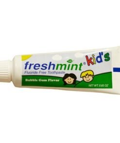 New World Imports Freshmint®kids Toothpaste Bubble Gum Flavor (0.85 oz. Tube), Box of 36