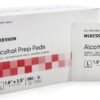PAD, ALCOHOL PREP STR LG (100/BX) McKesson MedSurg 