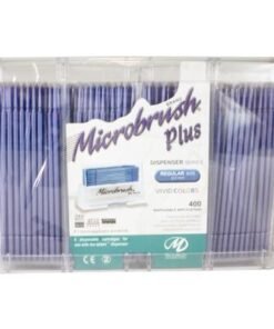 Microbrush Disposable Micro-Applicators REGULAR SIZE(2.0 mm) Purple 400pcs