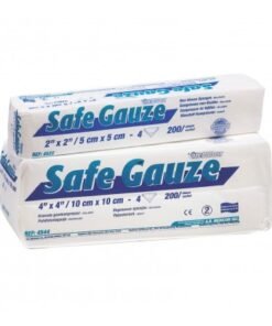 MEDICOM SAFEGAUZE® SPONGES - Sponge, 2" x 2", 4-Ply Non-Woven, Non-Sterile, 200/slv, 25slv/cs