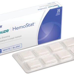 MEDICOM SAFEGAUZE HemoStat Topical Dental Dressing Sterile 20 / Box
