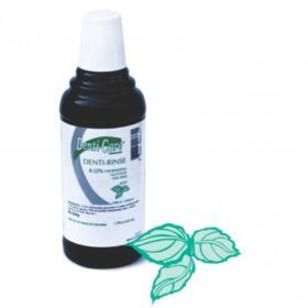 MEDICOM DENTI-CARE DENTI-RISE 0.12% CHLORHEXIDINE GLUCONATE ORAL RINSE - Sodium Fluoride Varnish, Mint, 16 oz Bottle