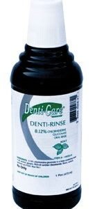 MEDICOM DENTI-CARE DENTI-RISE 0.12% CHLORHEXIDINE GLUCONATE ORAL RINSE - Sodium Fluoride Varnish, Mint, 16 oz Bottle