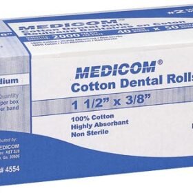 MEDICOM Cotton Roll #2 Medium, Non-Sterile, 1