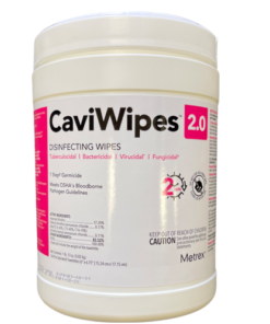 CaviWipes 2.0 Disinfecting Towelettes Metrex 160 Pre-Saturates Towelettes ( 6" x 6.75"- 15.24 cm x 17.15cm )