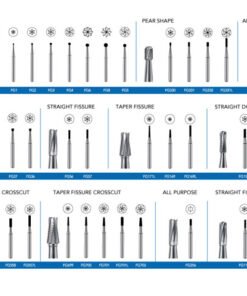 PacDent Carbide Burs FG 4- 10/pk