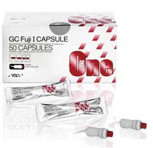 Fuji I Capsules - Glass Ionomer Luting Cement, Universal shade