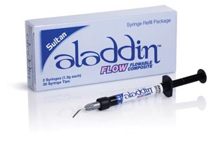 Sultan Aladdin Flow Flowable Composite Aladdin FLOW Syringe Refill A3, 2 x 1.3g, 30 tips