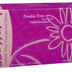 Blossom Powder Free Vinyl Exam Gloves- Medium, 100/box