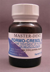 Master-Dent Formo-Cresol (48.5% formaldehyde, 48.5% cresol, 3%)