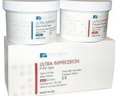 PacDent Type O Putty- 2 X 300 ml jars (1 base, 1 catalyst)