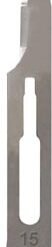  MYCO TECHNOCUT DISPOSABLE SCALPELS - Size 15 Stainless Steel , 10/bx