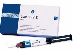 LuxaCore Z-Dual Smartmix Core Build Up Material - NATURAL A3 Shade, 2-9gm