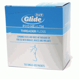 Oral-B Glide pro-health threader floss-pack of 150