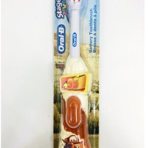 Oral-B Stages Power Battery Toothbrush For Kids Ages 3+ (Cars)