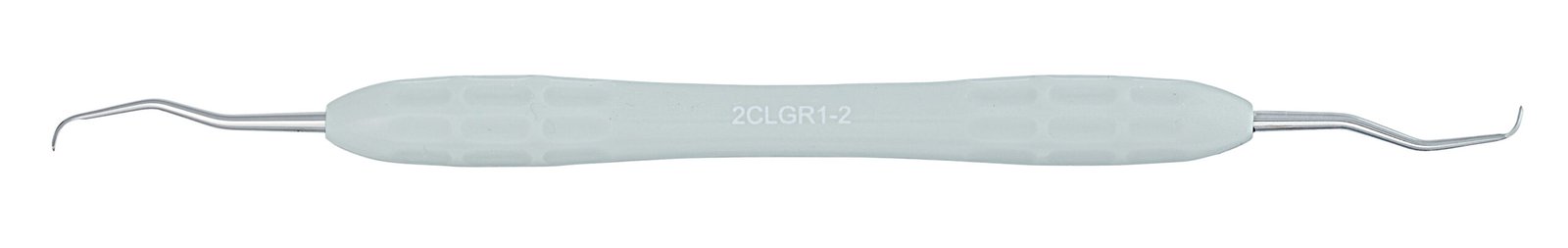 Dental Curette, Gracey, Standard, Autoclavable Silicone Handle, 2CLGR1-2