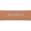 Dental Curette, Gracey, Standard, Autoclavable Silicone Handle, 2CLGR3-4