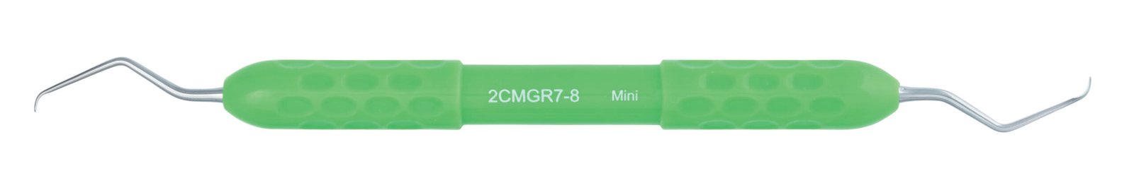 Dental Curette, Mini Gracey, Autoclavable Silicone Handle, 2CMGR7-8
