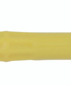 Dental Mirror, Softgrip Handle, Cone Socket, Yellow, 5/pack