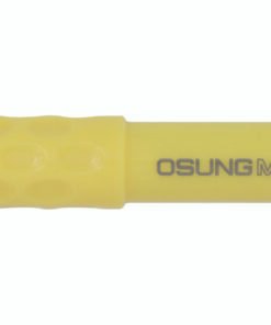 Dental Mirror, Softgrip Handle, Simple Stem, Yellow, 5/pack