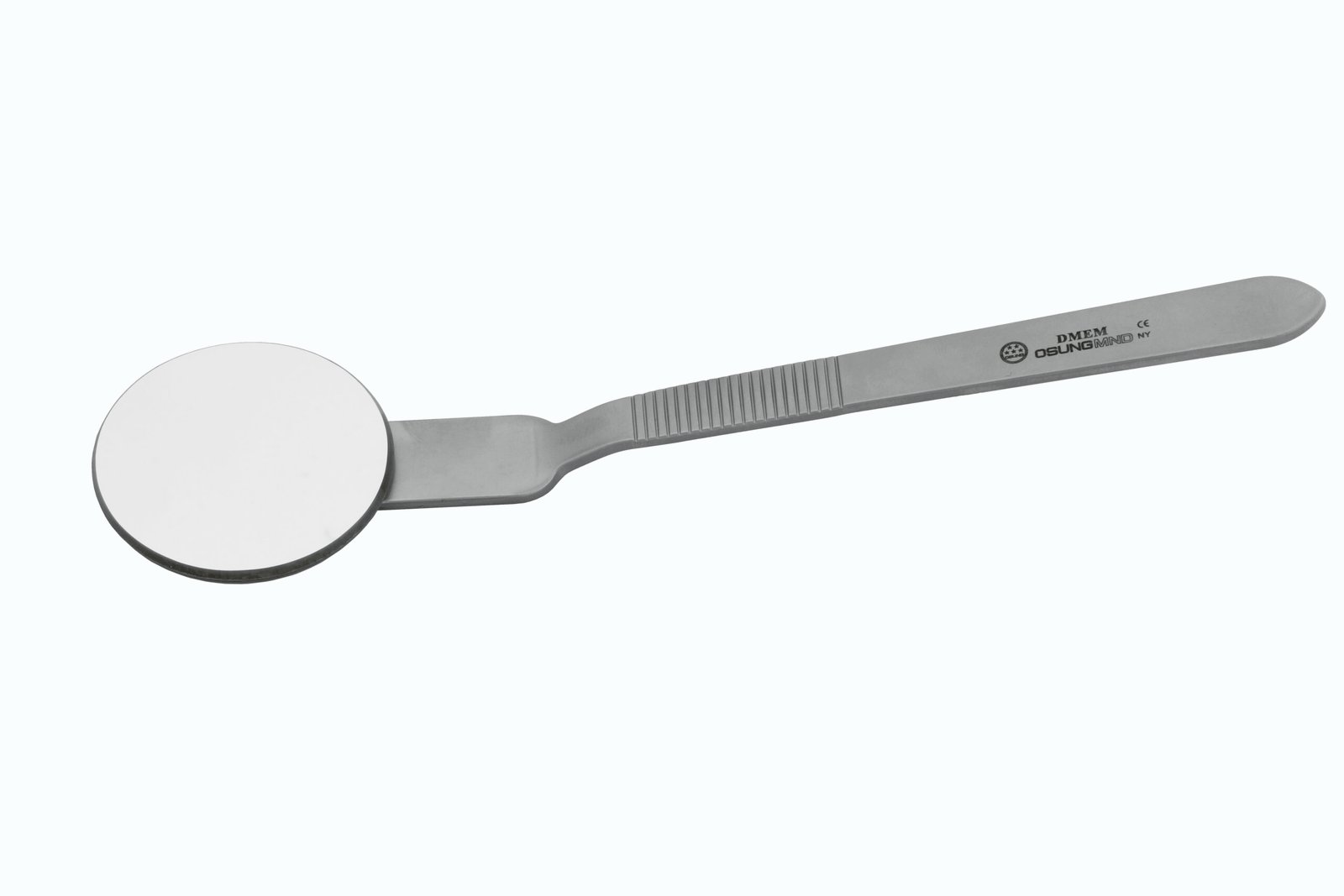 Front Surface Large Round Mouth Mirror, 43 mm Dia, DMEM